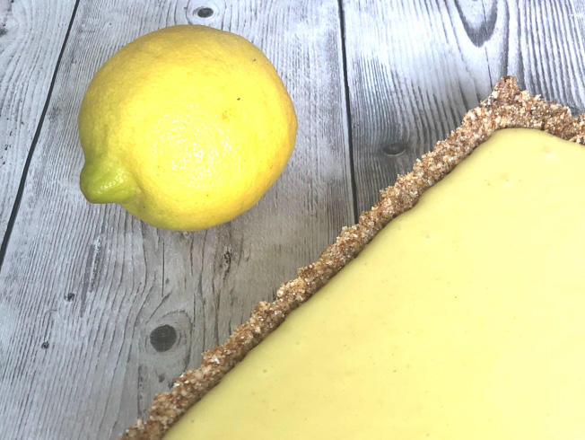 Tarte au citron crue